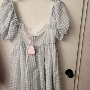 SUGAR THRILLZ babydoll dress new with tags medium